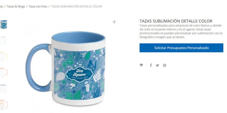 Gift Campaign S.L. lanza su nueva web de tazas publicitarias  personalizadas Tazaspublicidad.es