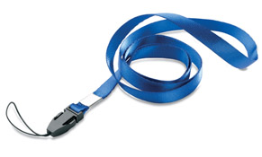Lanyard USB azul