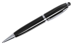 Bolígrafo usb negro