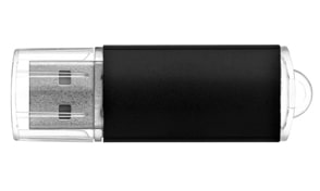 USB metal personalizado color negro