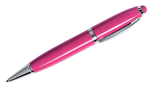 Bolígrafo usb personalizado de colores