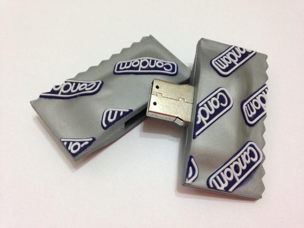 USB condón personalizado mediante impresión 3D