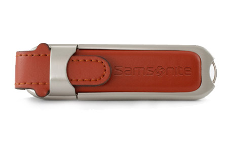 USB de cuero elegante  para regalar a los clientes