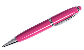 Bolígrafo usb rosa