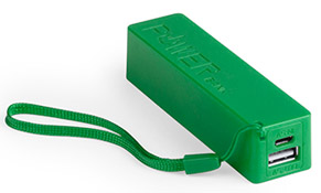 Powerbank Powercolor color Verde